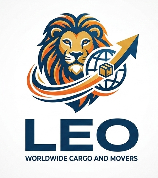 Leo Worldwide Cargo and Movers Logo